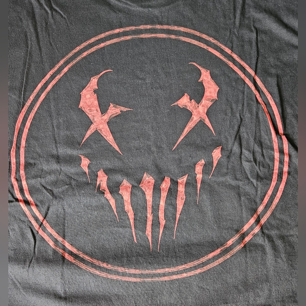 Mushroomhead Band Black Graphic Short-Sleeve Tee w/ Designs on Front and Back - Picture 4 of 5